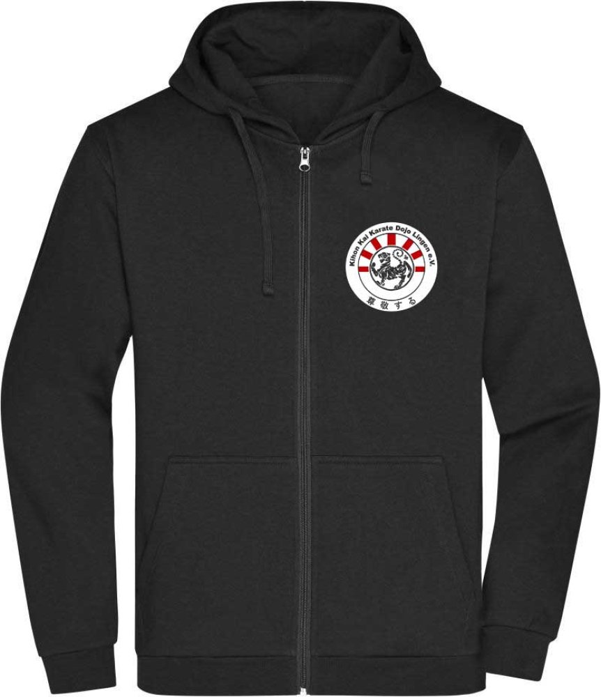 Vereins Hoodie Jacke mit Kihon Kai Karate Logo
